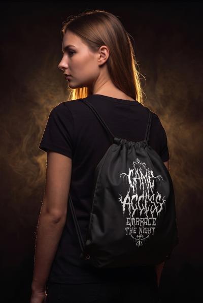 Game Access Drawstring Bag – Embrace The Night